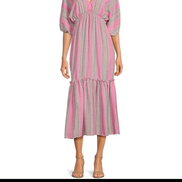 NWT Taylor Tiered Bottom Maxi Dress - Picture 12 of 13